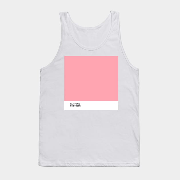 pantone Red 0331 C Tank Top by princessmi-com